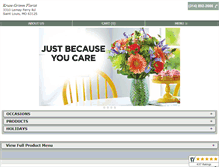 Tablet Screenshot of brixflorist.com